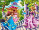Larsen prinsessen – puzzel – fantasie en verhaal – prinsessen – educatieve legpuzzel voor kinderen – 24 stukjes – gemaakt in noorwegen – extra dikke 2,5 mm stukjes – tray met vaste rand