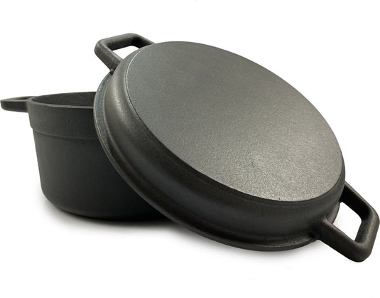 Grill guru dutch oven reversible