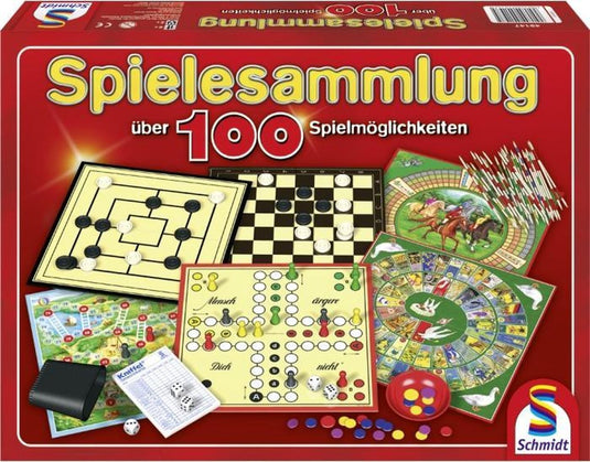 Schmidt spielesammlung, 100 spielmöglichkeiten bordspel