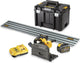 Dewalt dcs520t2r | xr flexvolt accu invalcirkelzaag 54v 165mm + geleiderail in tstak (2x 6.0ah accu + lader) - dcs520t2r-qw