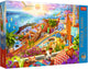 Trefl legpuzzel santorini 1000 stukjes - premium plus kwaliteit puzzel.