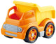 Playgo bio based kiepvrachtwagen oranje - 15cm
