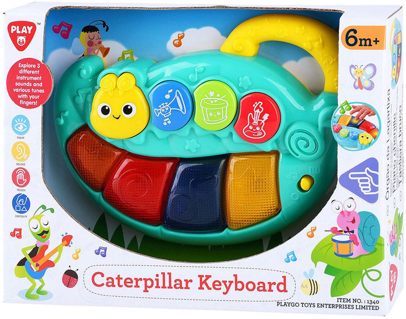 Afbeelding laden in galerijviewer, Playgo baby keyboard rups

