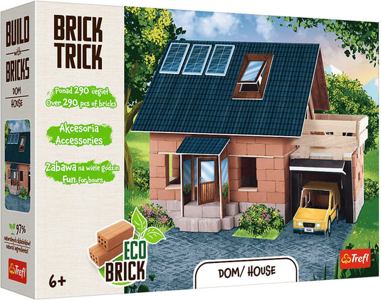 Brick trick woonhuis bouwset