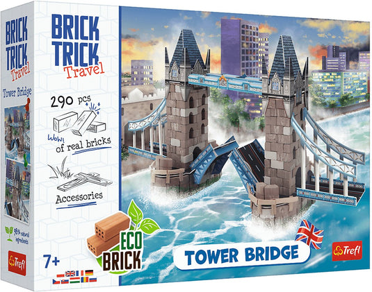 Brick trick tower bridge bouwset