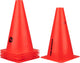 Nijdam slalom pionnen - set 6 stuks - 23 cm - rood