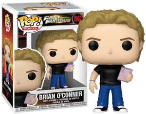 Funko fast furious brian o'conner vinylfiguur 1992 unisex pop! - neutraal - standard