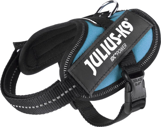 Julius k9 julius-k9 idc®powertuig, 2xs - baby2, azuurblauw