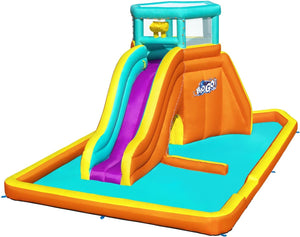 Bestway h2ogo! 18'6'' x 12'3'' x 8'8'' 5.65m x 3.73m x 2.65m tidal tower mega water park