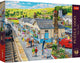 Trefl legpuzzel 1000 stukjes premium plus - tea time treinstation fsc.