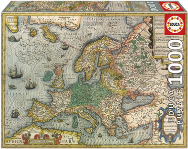 Educa eudca - puzzel - 1000 stuks - onderdelen plattegrond