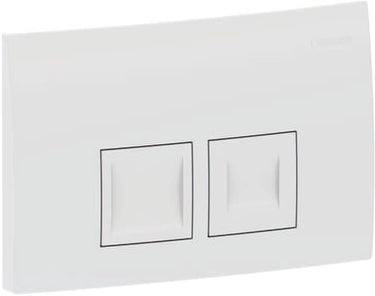 Geberit delta35 - bedieningsplaat, alpien wit 115.135.11.5