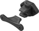 Proplus scharnierende deurvanger - camper deurstop - 2-delig - deurklem - deurhouder - simpele en snelle montage - scharnierfunctie - flexibele caravandeurhouder - universeel - zwart
