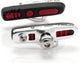 Xlc bs-r04 race remblokjes - campagnolo - set van 4 stuks - 55mm - zwart rood