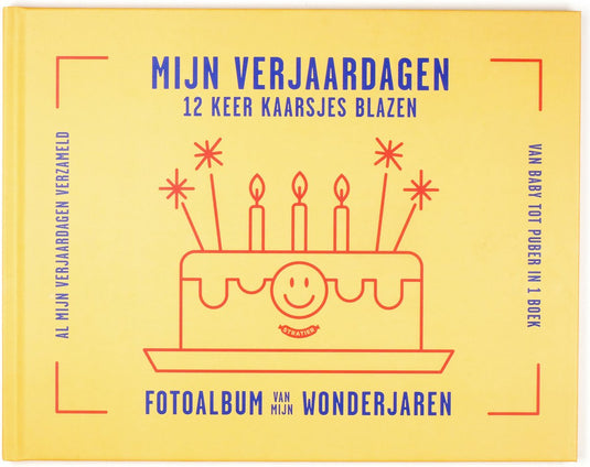 Uitgeverij stratier - mijn verjaardagen fotoalbum - album