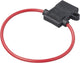 Proplus compacte in-line zekeringhouder - draaddiameter 2 mm² - geschikt voor standaard steekzekering