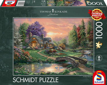 Schmidt - legpuzzel - sweetheart retreat - thomas kinkade studios - 1000 stukjes - volwassenen - vanaf 12 jaar