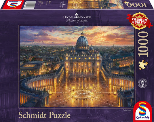 Schmidt puzzle het vaticaan, 1000 stukjes puzzel