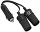 Blow auto sigarettenaansteker splitter - 1x plug naar 2x socket + cs-25 kabel - 12v 24v - 10a - met glaszekering
