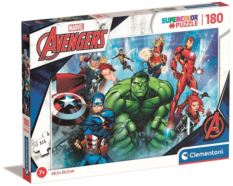 Afbeelding laden in galerijviewer, Clementoni puzzel avengers, 180st.

