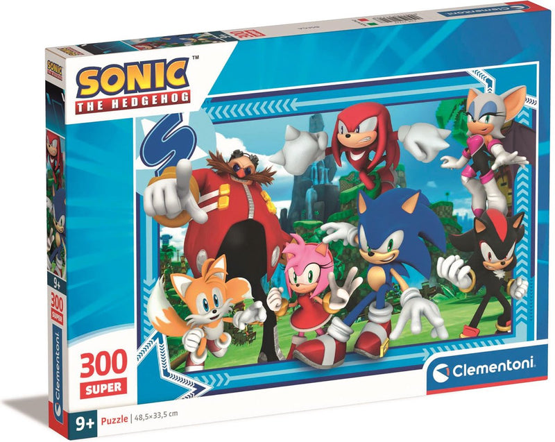 Afbeelding laden in galerijviewer, Clementoni legpuzzel super color sonic, 300st.
