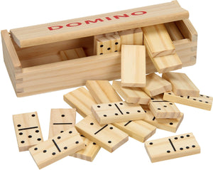 Naturel houten domino