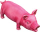 Flamingo latex varken - hondenspeelgoed - 33 cm - roze