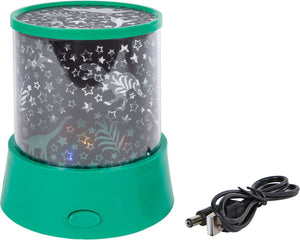 Budgetland dinoworld dinosaurus projectorlamp groen 12 cm