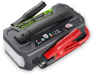 Lokithor jumpstarter j5000 pro - 12v 5000a lifepo4 - powerbank 100w - auto diesel tot 12l - led zaklamp