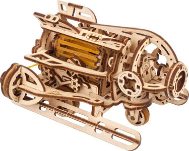 Ugears houten 3d model - mini steampunk onderzeeër