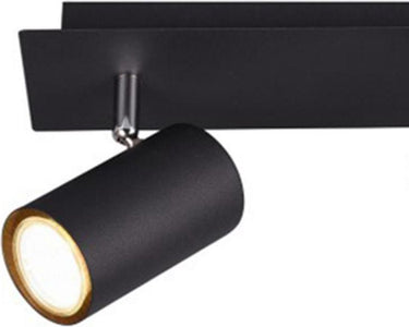 Trio marley - spot - zwart mat - excl. 2x gu10 3 w - afstandsbediening - geintegreerde dimmer - traploos instelbare lichtkleur - nachtlampje - niet extern dimmerbaar - geheugenfunctie