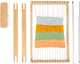 Bigjigs houten weefraam set, 10dlg.