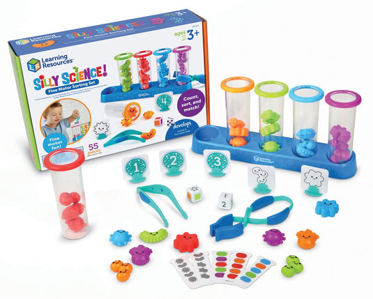 Learning resources silly science fine motor sorting set - 3+