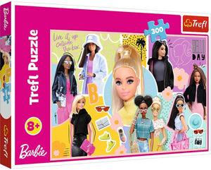 Trefl barbie puzzel - 300 stukjes - mattel speelgoed puzzel.
