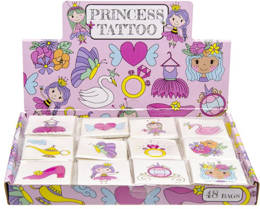 Duckiez tattoos prinses, 12st.