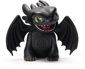 Dreamworks dragons how to train your dragon - mini interactieve dragon - speelgoedfiguur met geluidseffecten