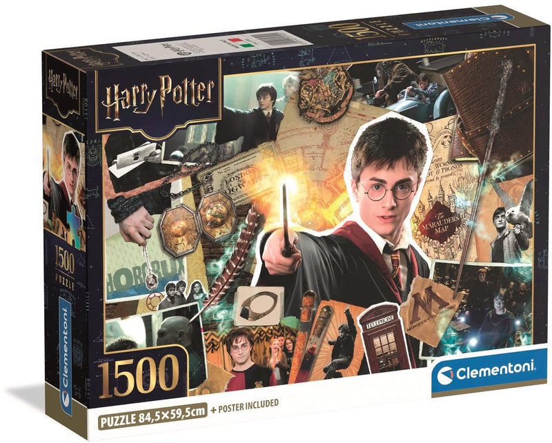 Afbeelding laden in galerijviewer, Clementoni legpuzzel harry potter - 1500st.
