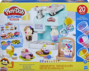 Play-doh super kleurrijk café - klei speelset