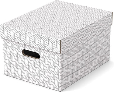 Esselte opbergdoos 628282 medium 19 l wit