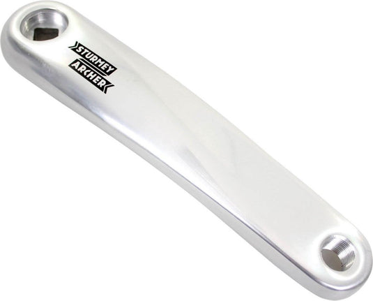Sunrace sturmey-archer crankdeel links 170mm fcs600 ruit zilver