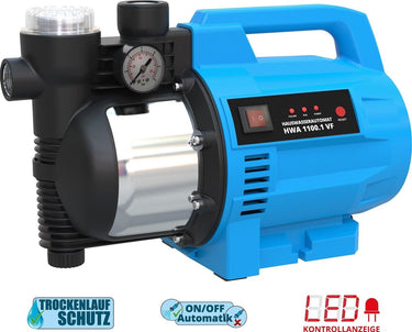 Güde automatisch huishoudelijk watersysteem tuinpomp met waterfilter - hwa 1100.1 vf