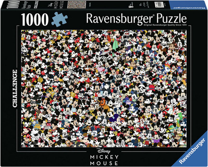 Afbeelding laden in galerijviewer, Ravensburger legpuzzel mickey mouse 1000 stukjes - cartoon puzzel.
