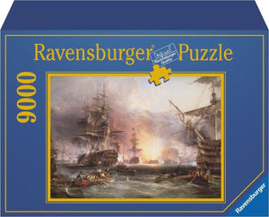 Ravensburger puzzel bombardement algiers - legpuzzel - 9000 stukjes