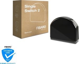 Fibaro single switch 2 - inbouw schakelaar - werkt met home centers, homey en andere z-wave controllers