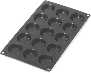Lékué bakvorm 15 tartelettes - siliconen - black
