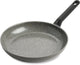 Bk granite ceramic keramische koekenpan 30cm – inductie koekenpan – zonder deksel – ovenbestendig tot 160°c – koudgreep – pfas‑vrij – grijs