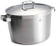 Bk conical kookpan 24cm - 6l - zonder pfas-vrije antikleeflaag - inductie kookpan - keramische pan - ovenbestendig tot 230°c - koudgreep - zilver