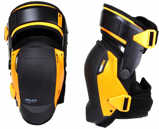 Toughbuilt gelfit fanatic serie - gel kniebeschermers - ergonomische pasvorm - voor tegel- en onderhoudswerkzaamheden