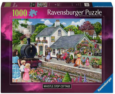Ravensburger â€“ whistle stop cottage â€“ legpuzzel â€“ 1000 stukjes
