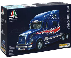 Italeri volvo vn 780 - modelbouwpakket auto - schaal 1:24 - 3892